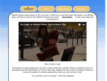 Tablet Screenshot of affectiongames.com